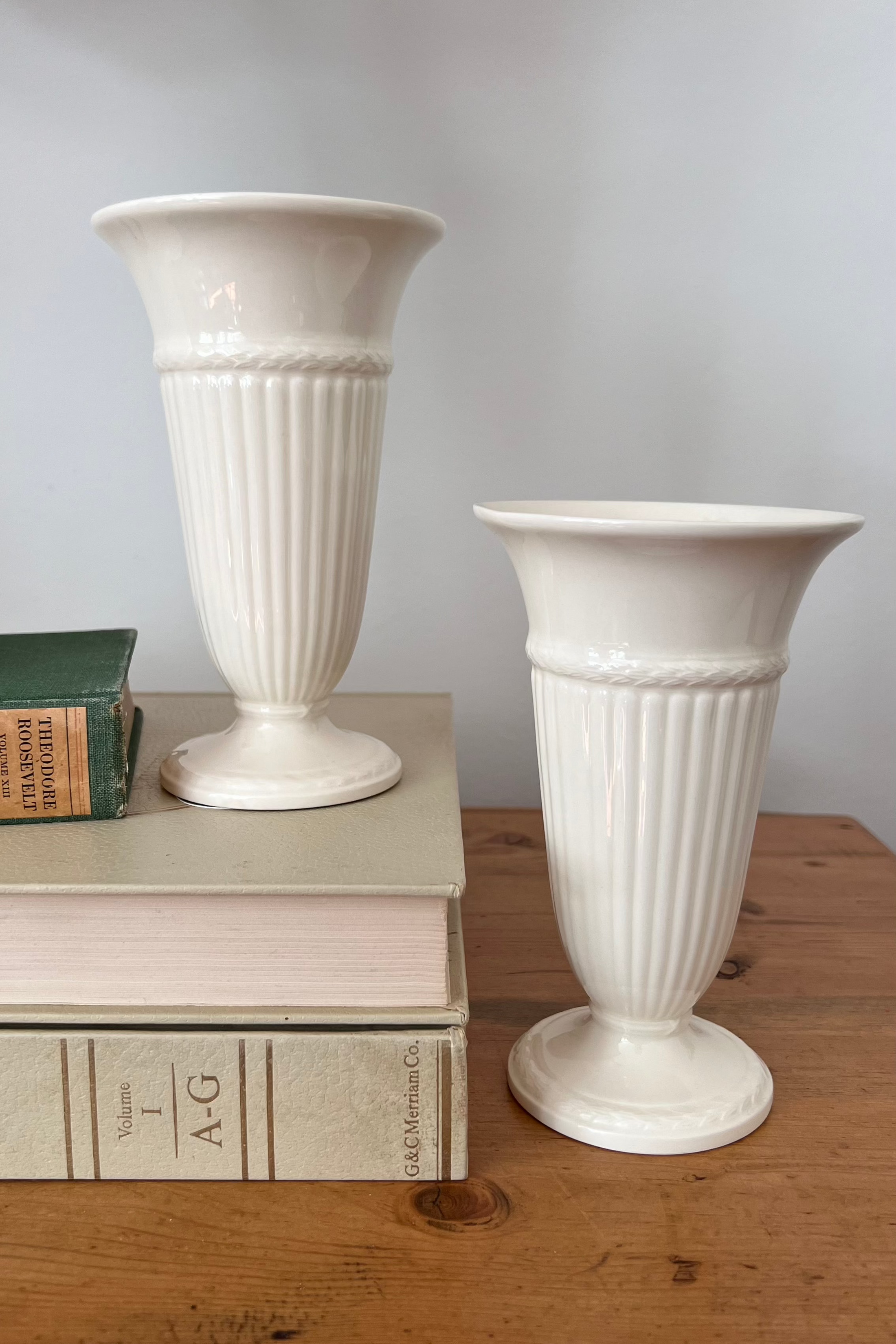 Small Wedgwood Edme Cream Vase
