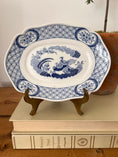 Load image into Gallery viewer, Furnivals Limited Old Chelsea England | Blue + White 9” Oblong Dish
