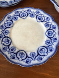 Load image into Gallery viewer, (SET of 4) Grindley Antique Blue Flow Transferware 7” Side Plates (19th century) | as is
