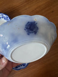 Load image into Gallery viewer, (SET of 4) Grindley Antique Blue Flow Transferware Small Bowls c. 19th century
