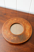 Load image into Gallery viewer, Edwardian Circular Wooden Frame with Bow Inlay Design
