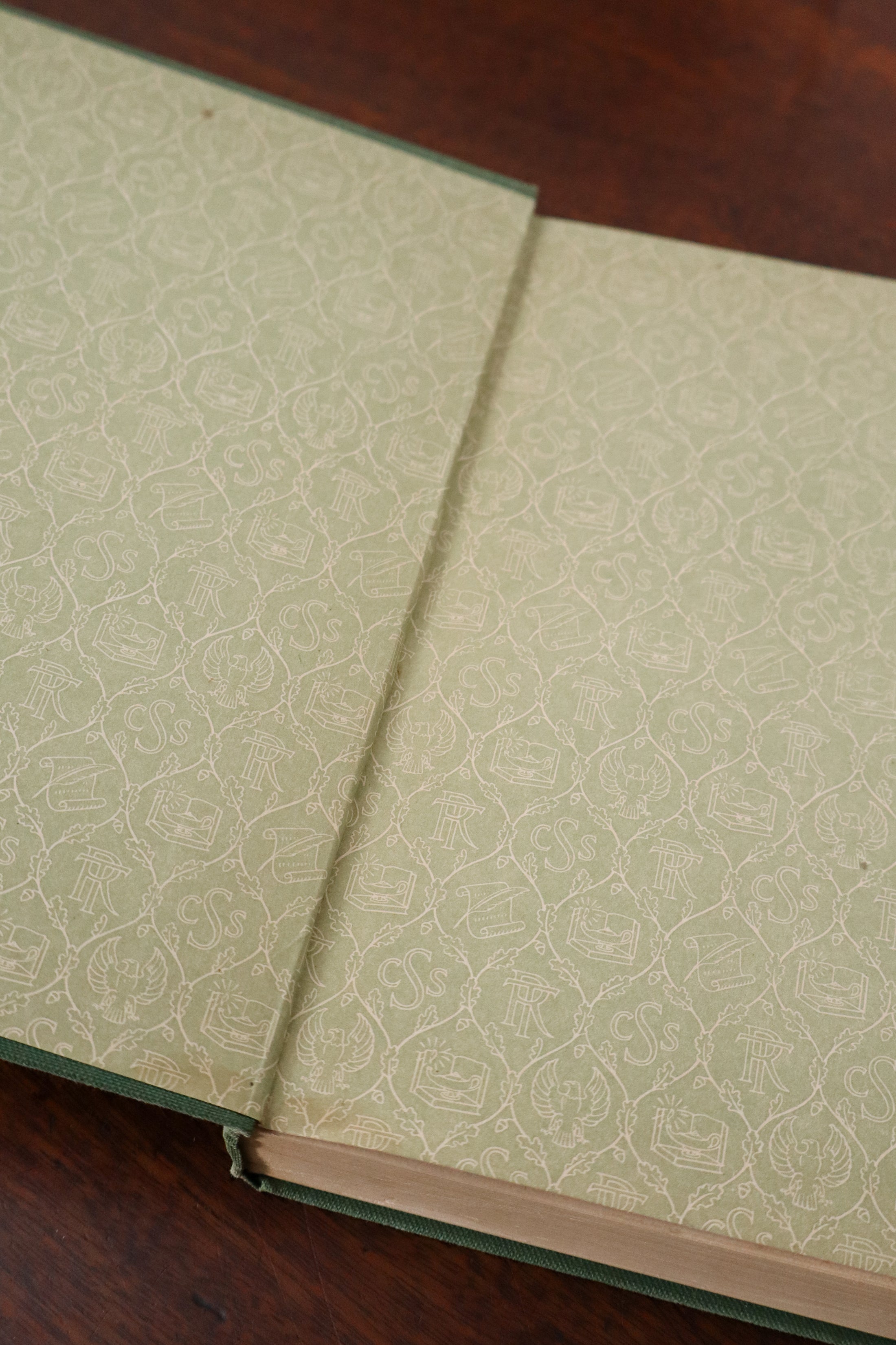 7 Volumes of "The Works of Theodore Roosevelt" | Original Sage Green Cloth Hardcovers