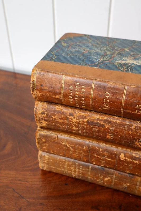 19th Century Leather Book | Dublin University Magazine (SINGLE BOOK)