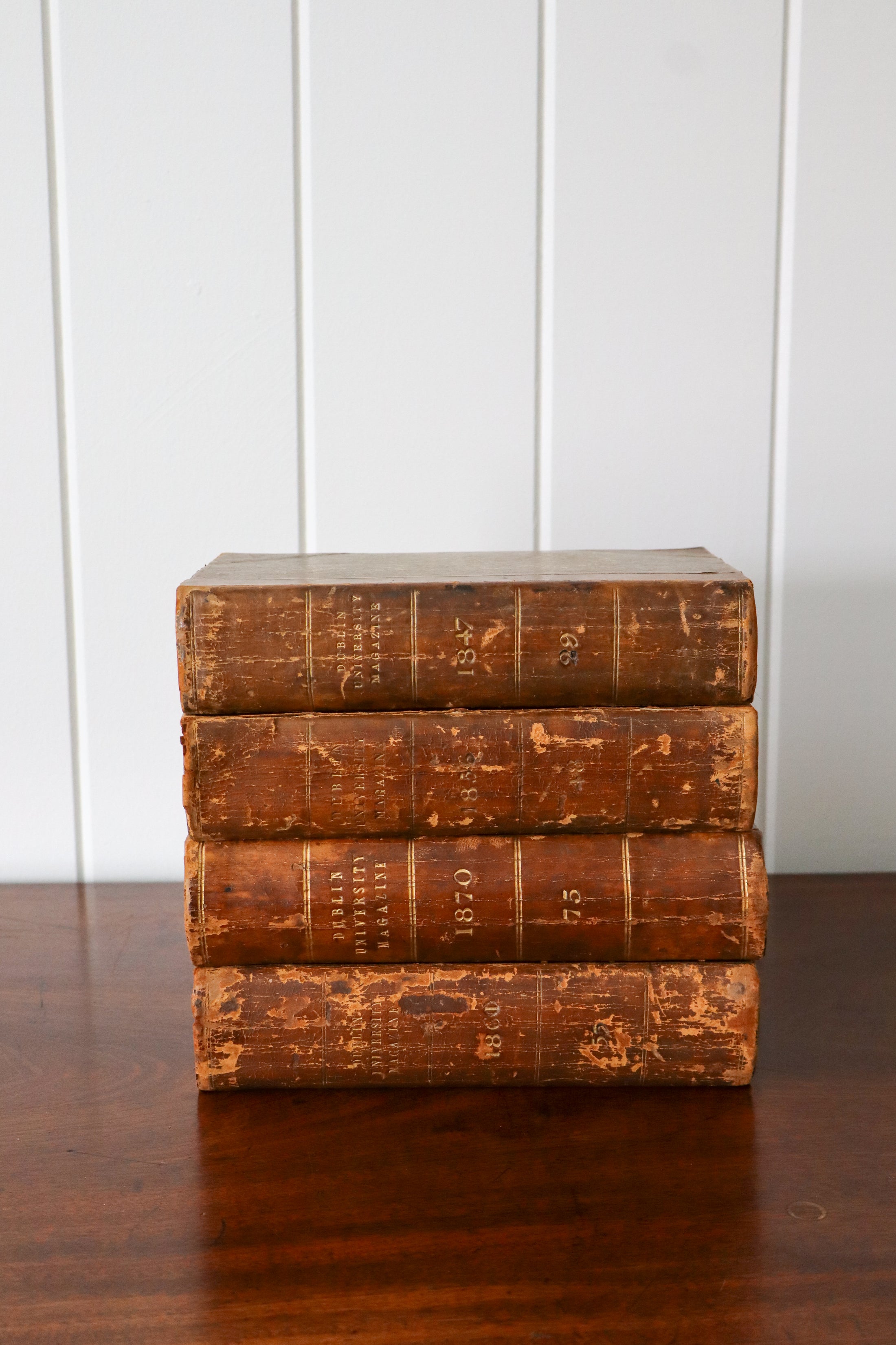 19th Century Leather Book | Dublin University Magazine (SINGLE BOOK)