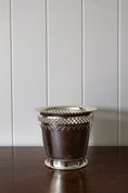 Load image into Gallery viewer, English Silverplate Reticulated Ice Bucket/Planter
