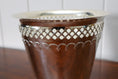 Load image into Gallery viewer, English Silverplate Reticulated Ice Bucket/Planter
