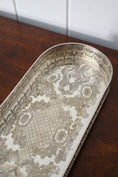 Load image into Gallery viewer, Rounded Gallery Silverplate Viners of Sheffield
