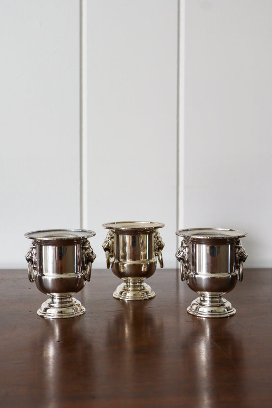 Sheffield Silverplate Mini Toothpick Urn