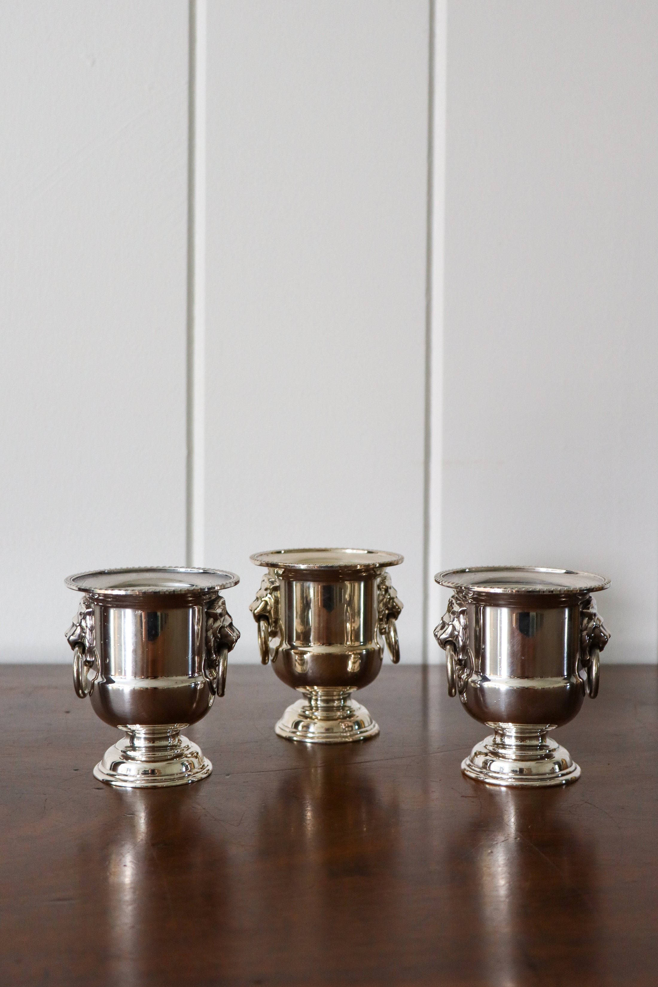 Sheffield Silverplate Mini Toothpick Urn