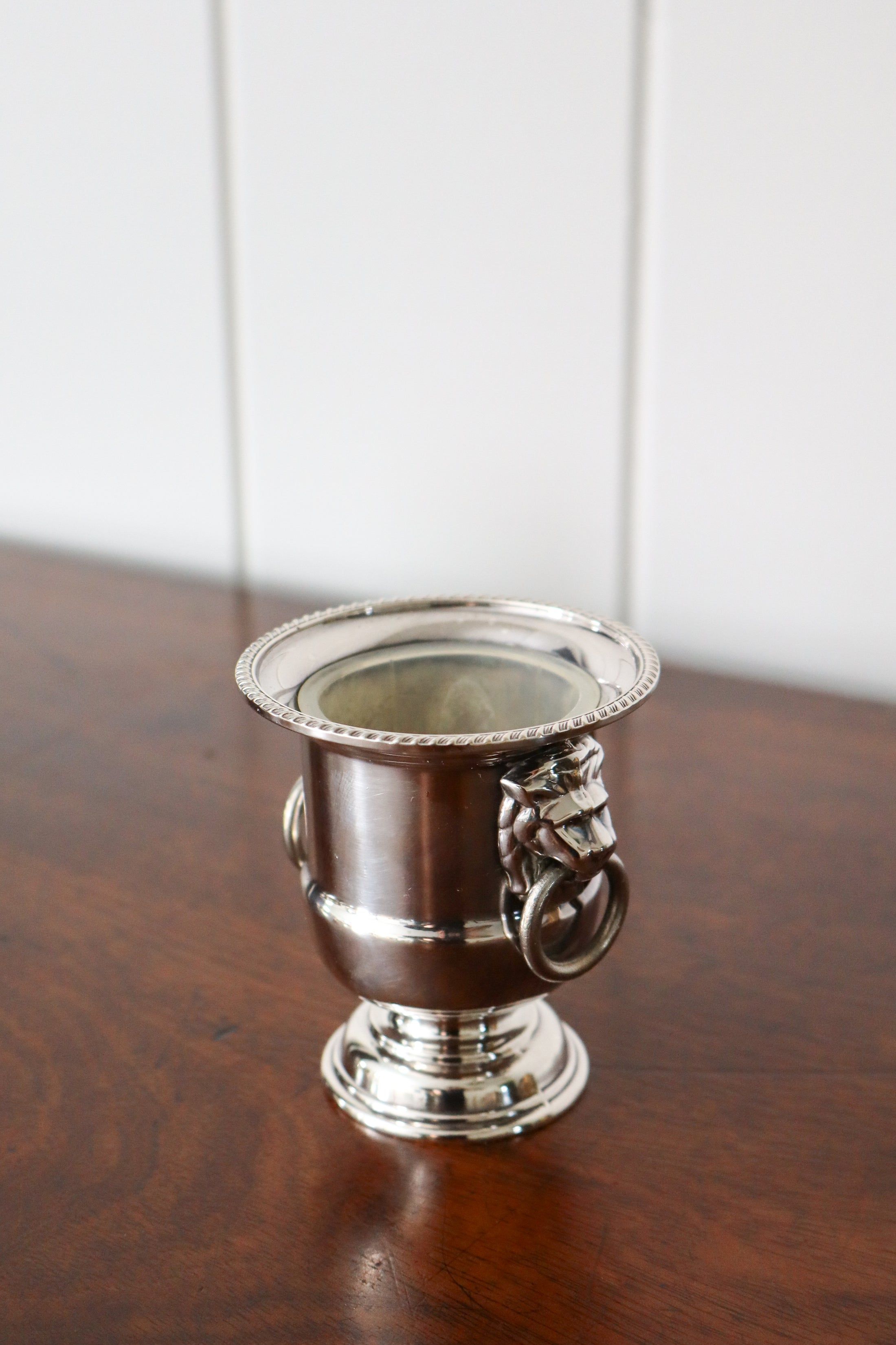 Sheffield Silverplate Mini Toothpick Urn