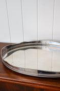Load image into Gallery viewer, Large Scalloped Silverplate Butlers Tray
