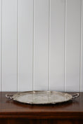 Load image into Gallery viewer, Victorian Silverplate Afternoon Tea Tray, c. 1880, Philip Ashberry + Sons
