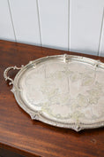 Load image into Gallery viewer, Victorian Silverplate Afternoon Tea Tray, c. 1880, Philip Ashberry + Sons
