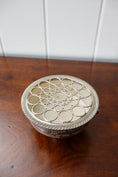 Load image into Gallery viewer, Sheffield Silverplate Engraved Frogger Vase
