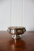 Load image into Gallery viewer, Sheffield Silverplate Engraved Frogger Vase
