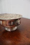 Load image into Gallery viewer, Sheffield Silverplate Engraved Frogger Vase
