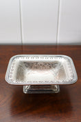 Load image into Gallery viewer, Antique English Silverplate Rectangular Bon Bon Dish
