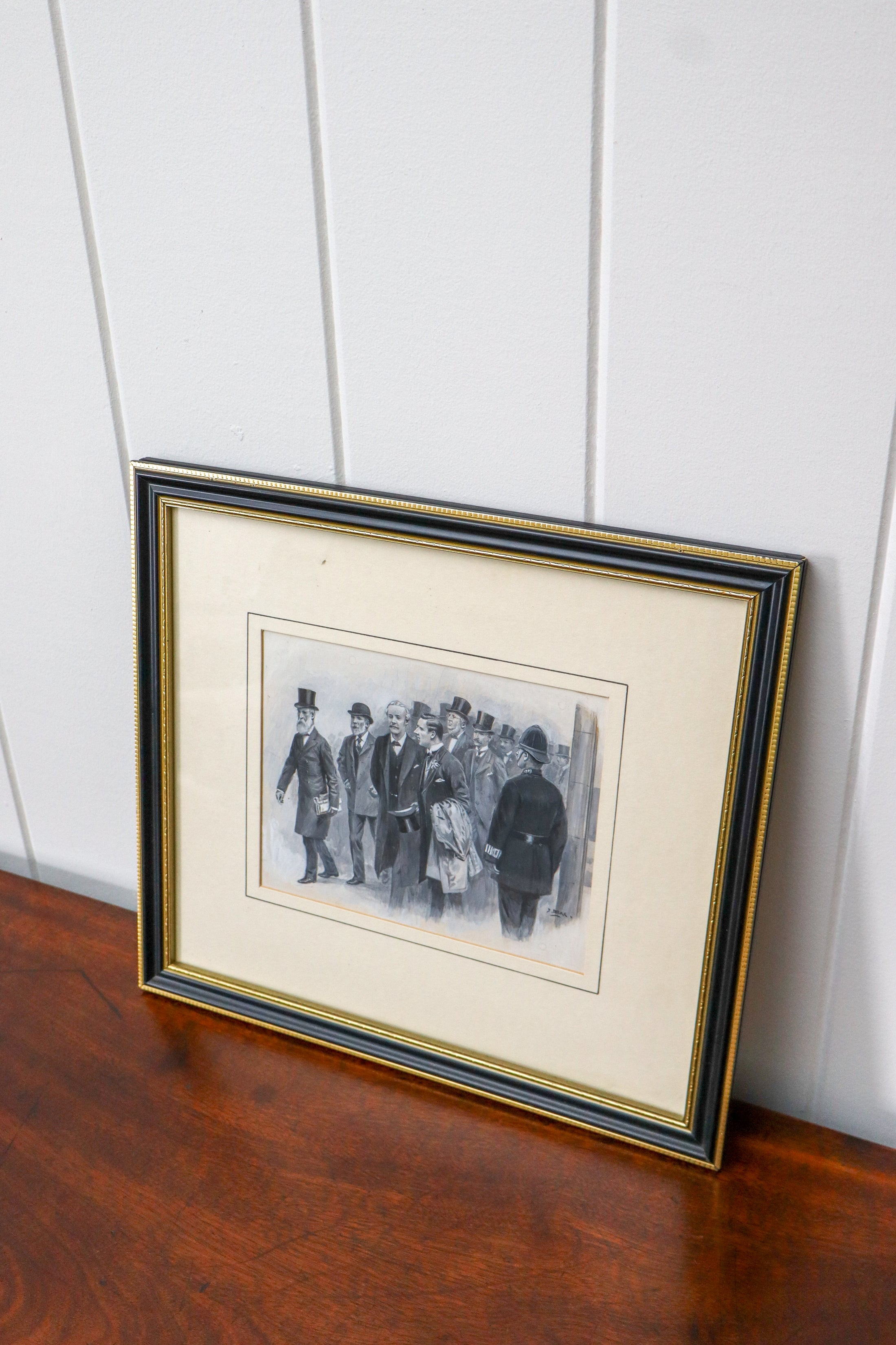 Signed English Parliament Drawing