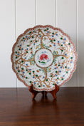 Load image into Gallery viewer, Antique Chinese Export Scalloped Edge Large Plate

