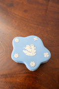 Load image into Gallery viewer, Wedgwood Blue Jasperware Cloud Trinket Box
