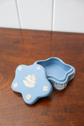 Load image into Gallery viewer, Wedgwood Blue Jasperware Cloud Trinket Box

