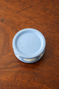Load image into Gallery viewer, Wedgwood Blue Jasperware Circular Lidded Box
