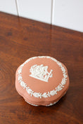 Load image into Gallery viewer, Wedgwood Pink Jasperware Large Lidded Dish
