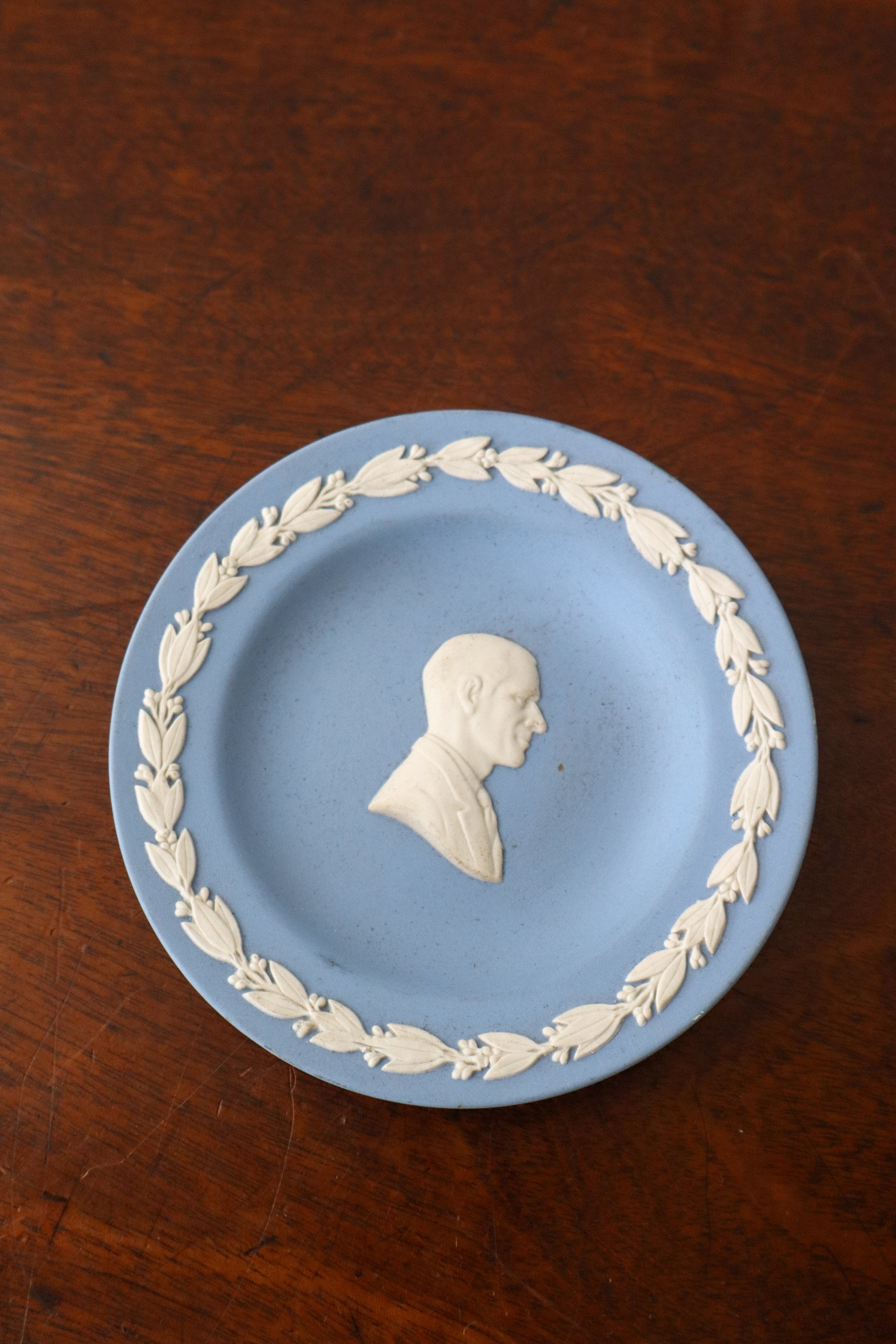 Wedgwood Blue Jasperware Dish | Portrait