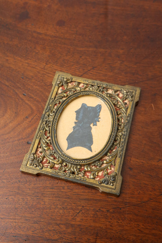 19th Century English Framed Silhouette