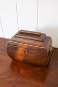Load image into Gallery viewer, Regency Tea Caddy with Brass Side Pulls (c. 1820)
