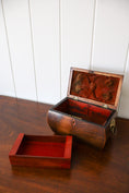 Load image into Gallery viewer, Regency Tea Caddy with Brass Side Pulls (c. 1820)
