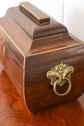 Load image into Gallery viewer, Regency Tea Caddy with Brass Side Pulls (c. 1820)
