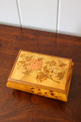 Load image into Gallery viewer, Italian Floral Inlay Jewelry Box (c. 1960)
