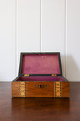 Load image into Gallery viewer, 19th Century Satinwood Banded Tunbridge Box
