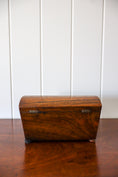 Load image into Gallery viewer, Georgian Rosewood Dome Top Tea Caddy
