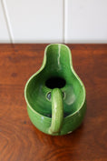 Load image into Gallery viewer, Antique English Green Pitcher/Vase by Aller Vale Pottery (c. 1880)
