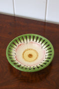Load image into Gallery viewer, Antique Majolica Flower Reticulated Bowl | 5.75”W
