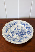 Load image into Gallery viewer, Blue + White Plate (c. 1860)
