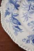 Load image into Gallery viewer, Blue + White Plate (c. 1860)
