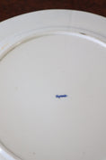 Load image into Gallery viewer, PAIR Blue + White Floral Spode Plates (c. 1840)
