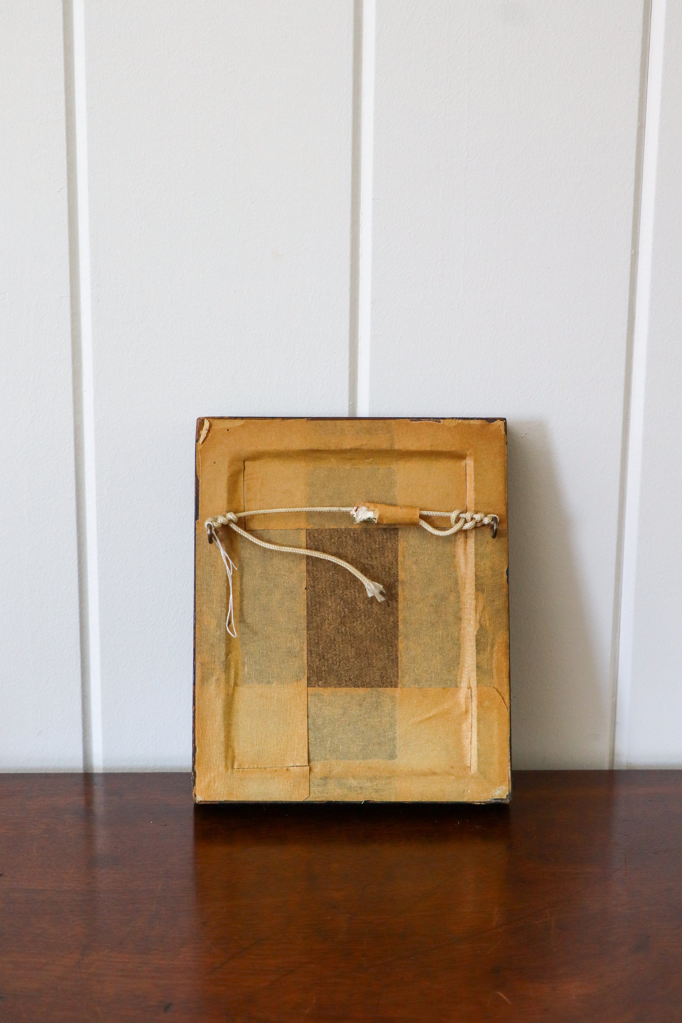 19th-Century English Gentleman Silhouette in Giltwood Frame
