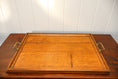 Load image into Gallery viewer, Large English Oak Tray with Brass Handles
