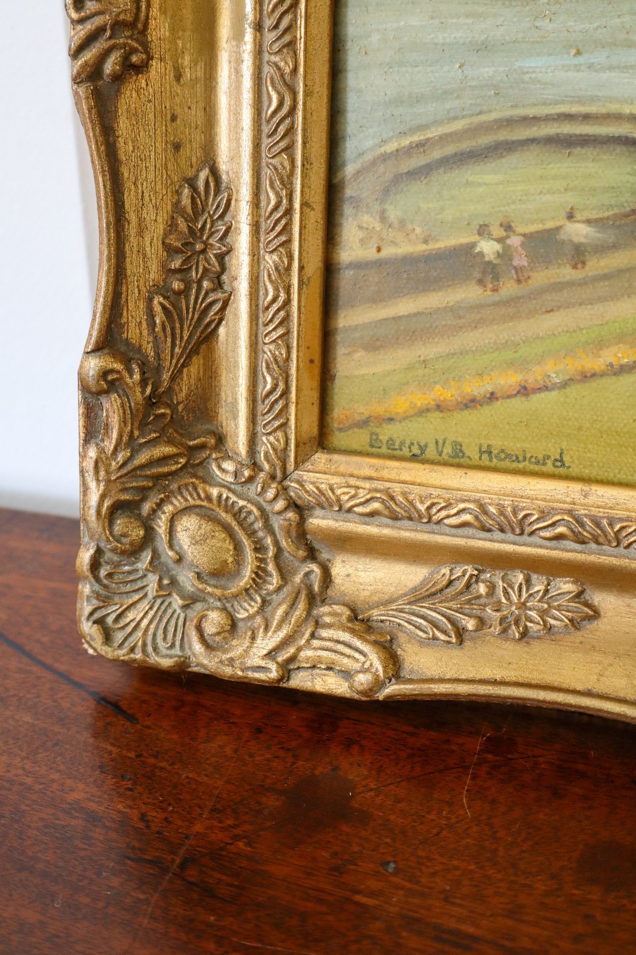 Vintage Original Oil on Canvas | ‘Plymouth Hoe’ (signed)