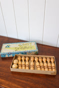 Load image into Gallery viewer, Vintage Children’s Wooden Bowling Pin Set
