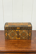 Load image into Gallery viewer, 19th Century Large Fully Inlaid Mosaic Dome Box
