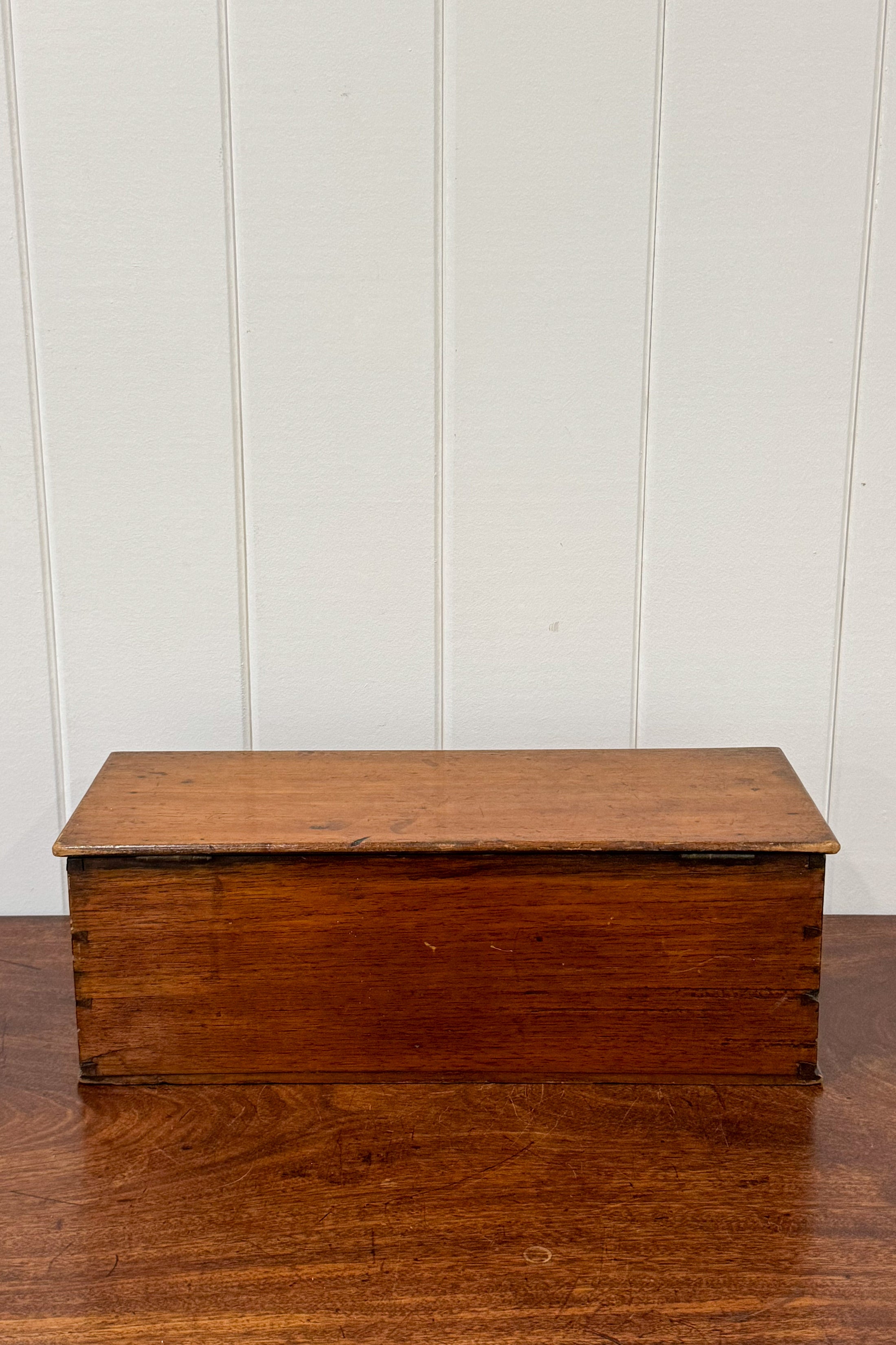 Antique English Oak Box