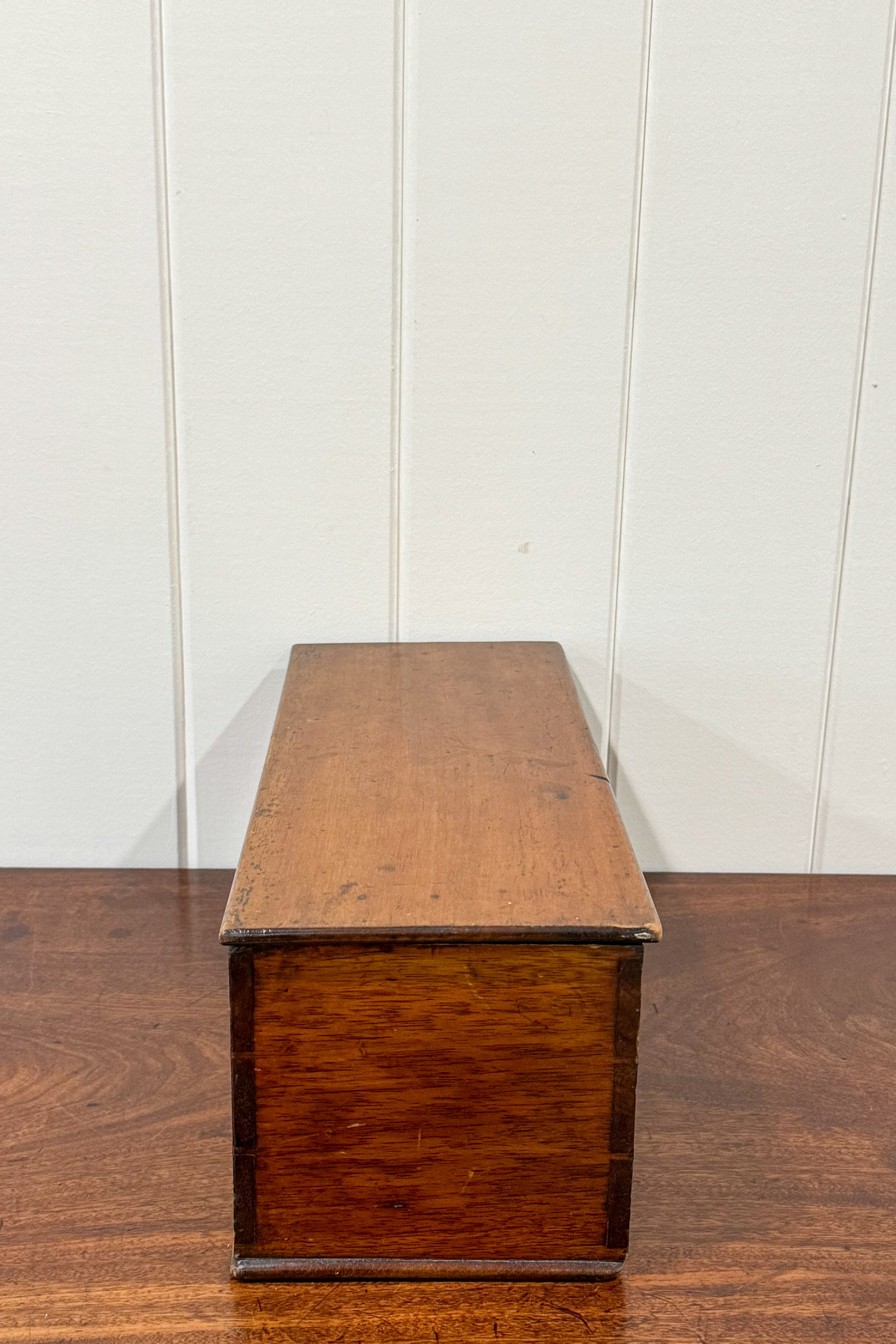 Antique English Oak Box