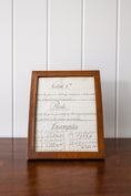 Load image into Gallery viewer, Antique English Brown Embossed Leather Frame (c. 1920)
