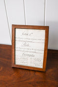 Load image into Gallery viewer, Antique English Brown Embossed Leather Frame (c. 1920)

