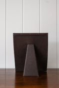 Load image into Gallery viewer, Antique English Brown Embossed Leather Frame (c. 1920)
